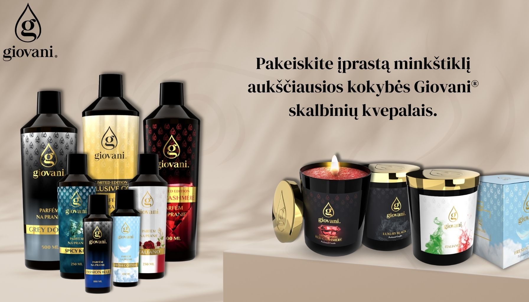 Kaip derinti žvakių ir skalbinių kvepalų kvapus