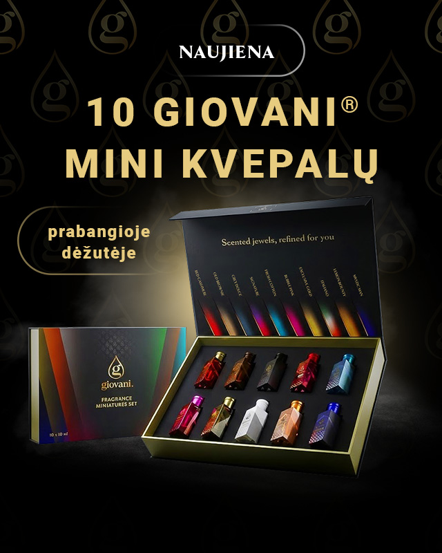 Giovani mini kvepalų dovanų rinkinys