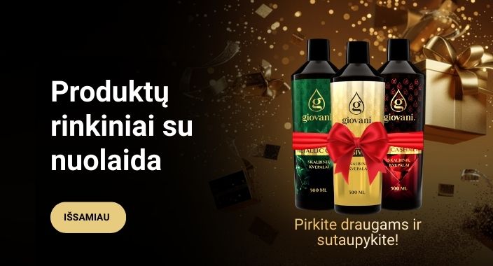 Produktų rinkiniai su nuolaida