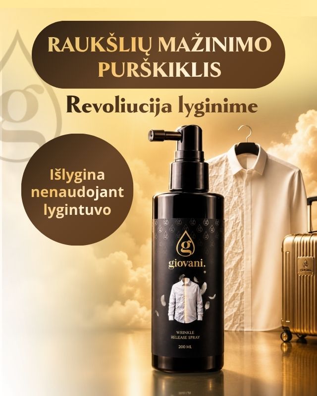 Giovani Raukšlių mažinimo purškiklis