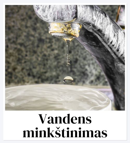 Minkština vandenį