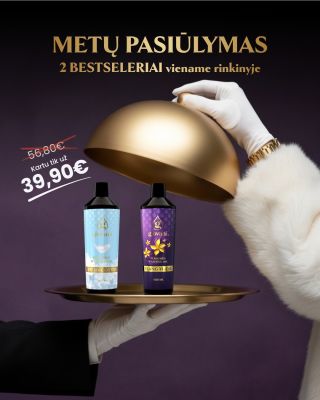 🤩 METŲ PASIŪLYMAS! ✨ Du Giovani® bestseleriai viename mega rinkinyje! 💙 Fresh Cotton & Ylang-Ylang = gaiva ir švara +...