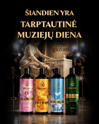 🖼️ Šiandien yra Tarptautinė muziejų diena! Ar ir jūsų vonios kambarys jau tapo šiek tiek Giovani® muziejumi? 😄 Lankytojai...