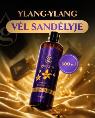 🚨 Skalbimo kvepalai YLANG-YLANG 500 ml buteliukuose vėl SANDĖLYJE! 💛 Jei priklausote tiems, kurie nekantriai laukė jų...
