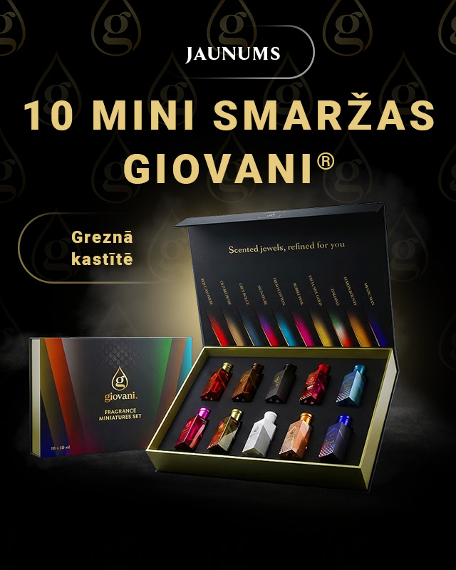 Giovani mini smaržu dāvanu komplekts