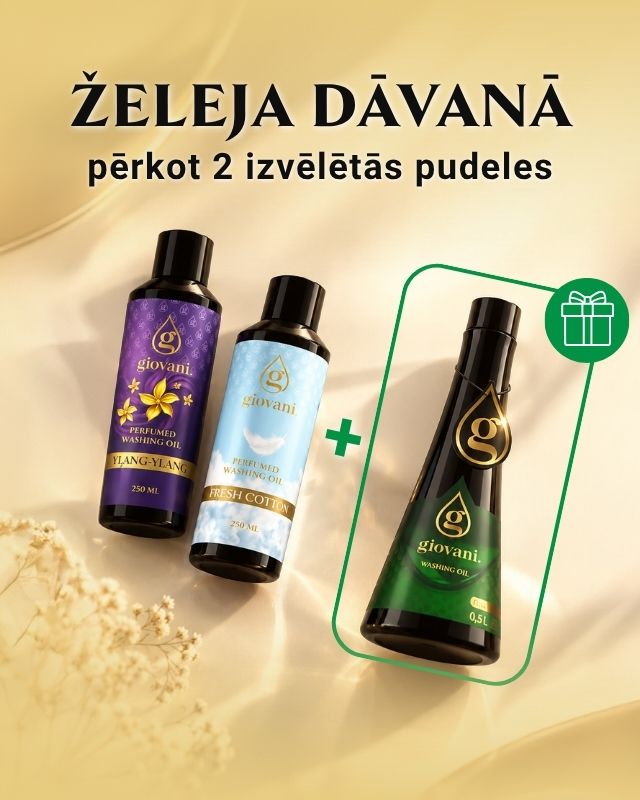 Izdevīgs komplekts: veļas smaržas un mazgāšanas gels