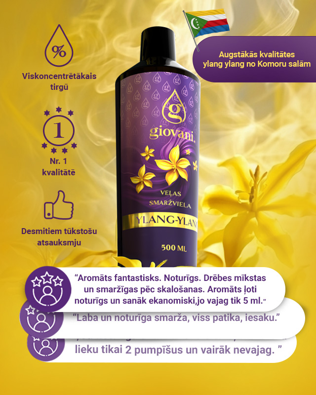 Veļas smaržviela YLANG-YLANG