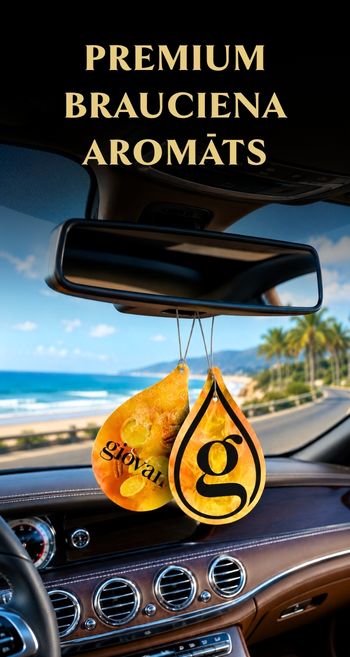 Giovani auto aromāts ar premium smaržu