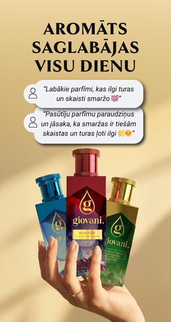 Giovani Smaržas ar ilgstošu aromātu
