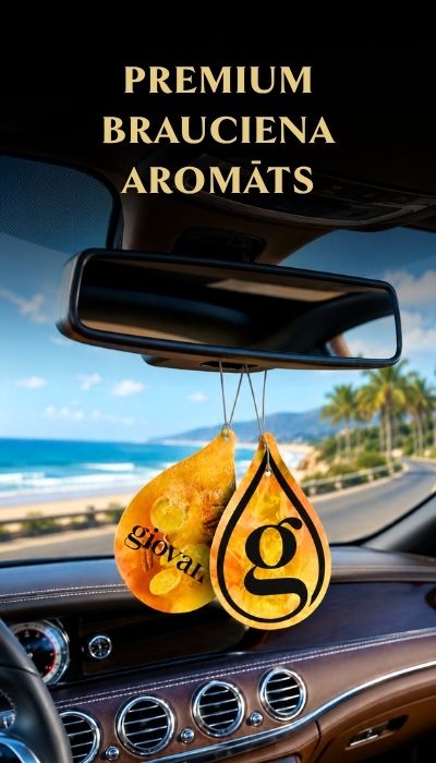 Giovani auto aromāts ar premium smaržu