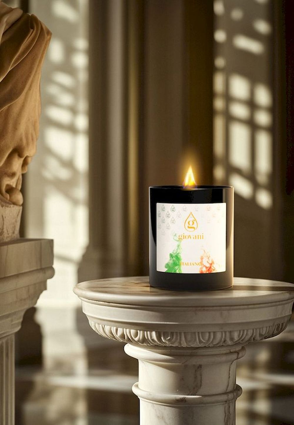 Aromātiskā svece ar ITALIANO smaržu esenci