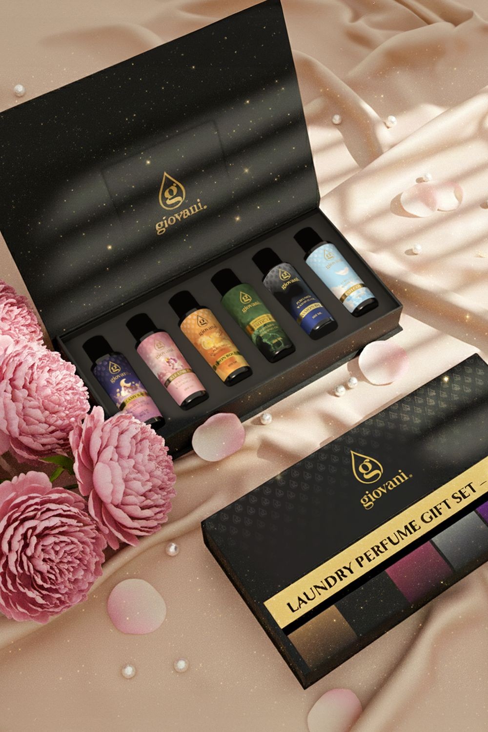 Premium Dāvanu kaste – seši Giovani veļas aromāti