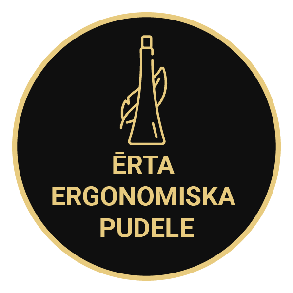 Vieglas ergonomiskas pudeles