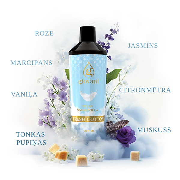 Sastāvs aromāts FRESH COTTON