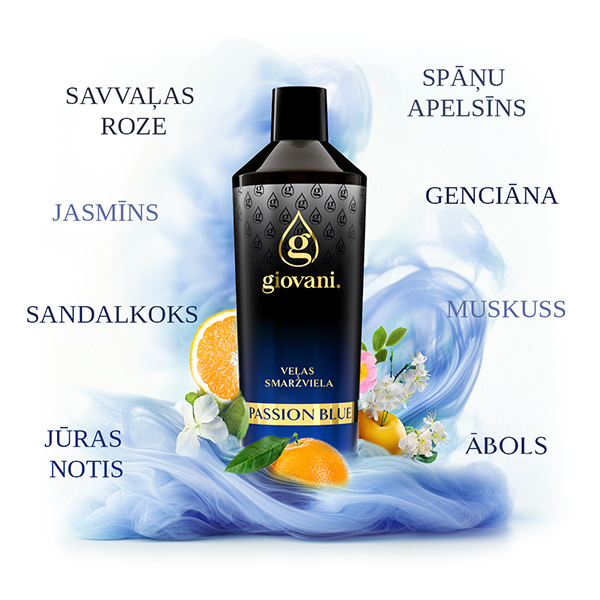 Sastāvs aromāts PASSION BLUE 