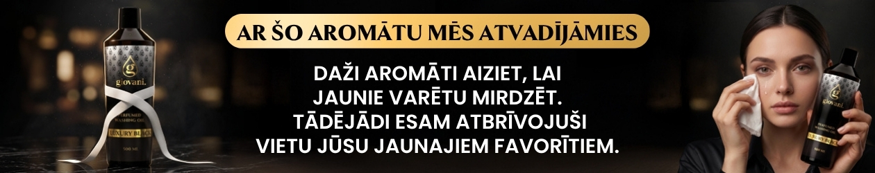 Giovani Veļas smaržviela LUXURY BLACK