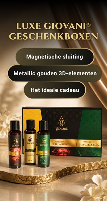 Luxe cadeaupakketten met wasgeuren van Giovani