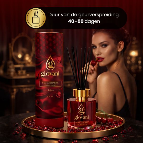 reed diffuser RED CASHMERE