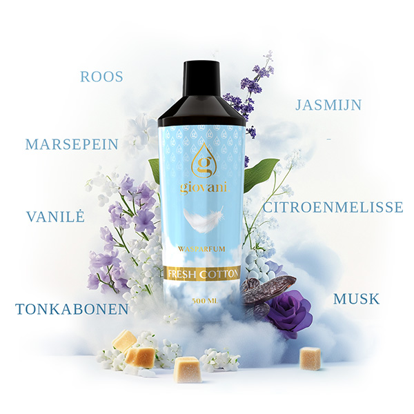 Ingrediënten van de geur FRESH COTTON
