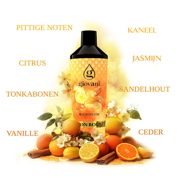 Ingrediënten van de geur LEMON BOUNTY