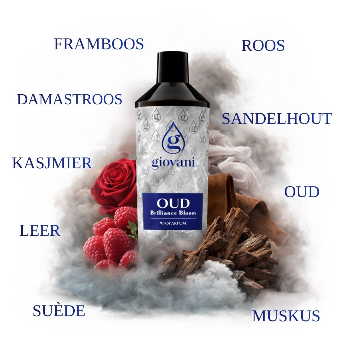 Ingrediënten van de geur OUD Brilliance Bloom