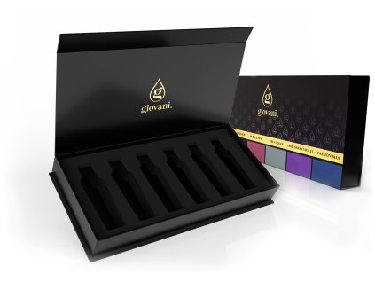 Cadeaubox voor 6 Giovani wasparfums