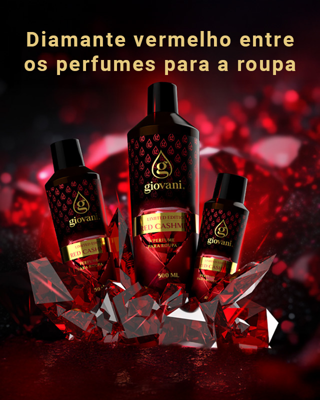 Perfume para roupa RED CASHMERE