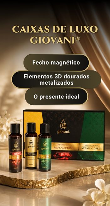 Caixas de presente de luxo com fragrâncias de lavagem Giovani