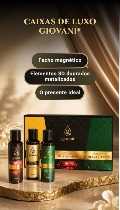Caixas de presente de luxo com fragrâncias de lavagem Giovani