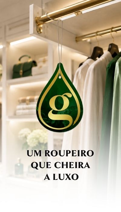 Suspensão perfumada para guarda-roupa com fragrância de luxo