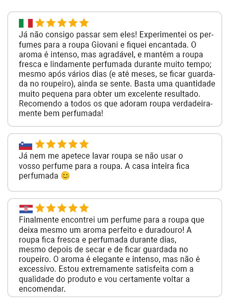 Avaliação de cliente Giovani 1