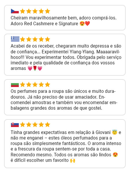 Avaliação de cliente Giovani 6