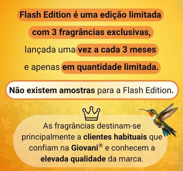 Perfume premium Giovani para roupa MANDARIN WOOD