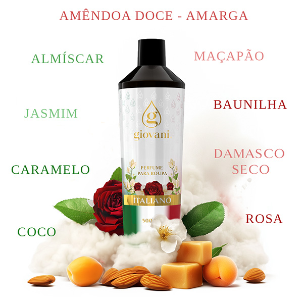 Aroma premium para lavandaria ITALIANO