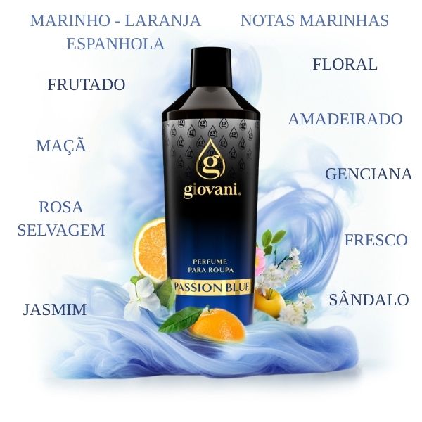 PASSION BLUE Fragrância para lavandaria Giovani