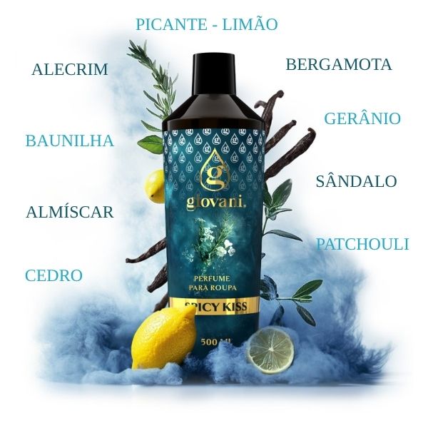 Aroma perfumado para roupa SPICY KISS