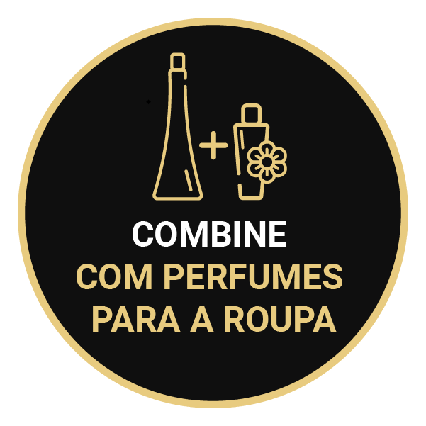 Combine com perfumes para a roupa