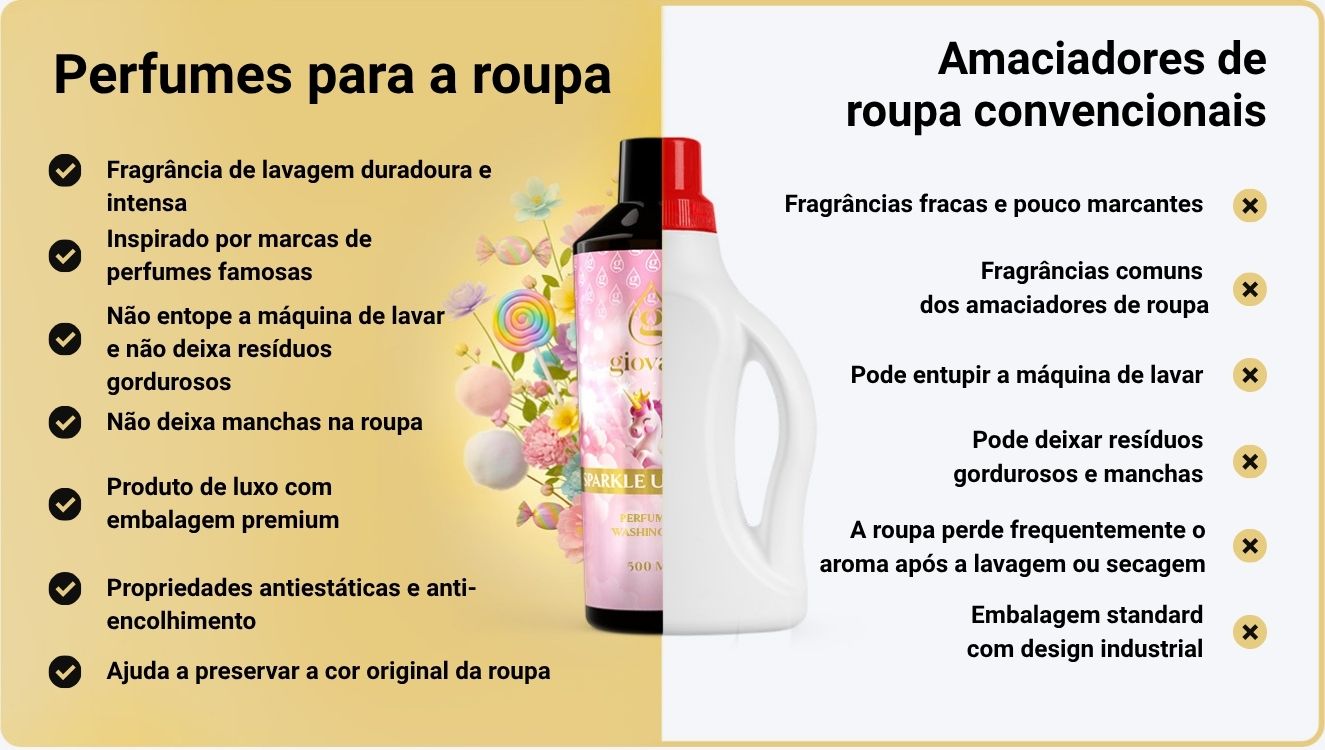 Vantagens dos óleos de lavandaria Giovani