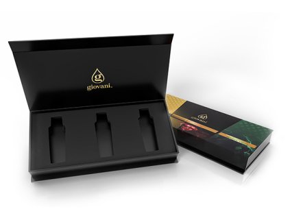 Giovani Gift box for 3 Perfumed washing oils
