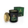 Giovani Designer candle that smells like perfume METALLIC GREEN