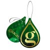 Giovani METALLIC GREEN Scented tag
