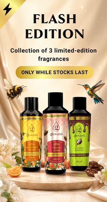 Limited edition laundry oils FLASH EDITION