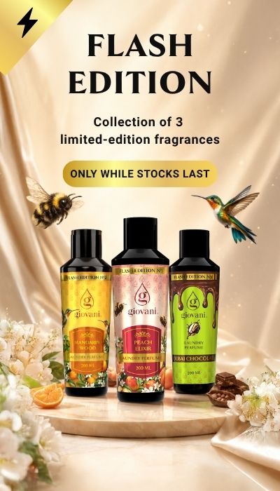 Limited edition laundry oils FLASH EDITION