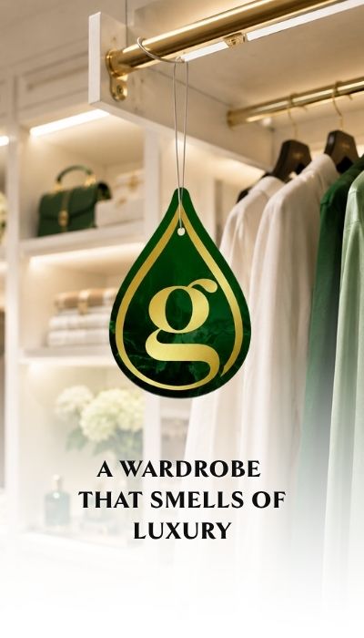 Scented wardrobe hanger with luxury fragrance