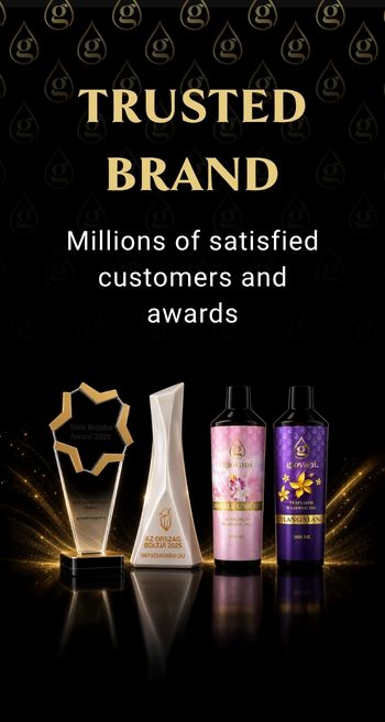 Trusted brand of laundry perfumes Giovani