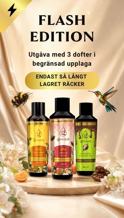 Limited edition tvättoljor FLASH EDITION