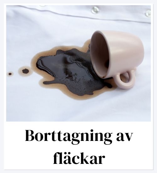 Tar bort envisa fläckar
