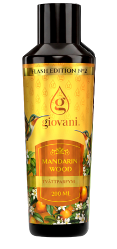 Giovani Lyxig tvättolja MANDARIN WOOD