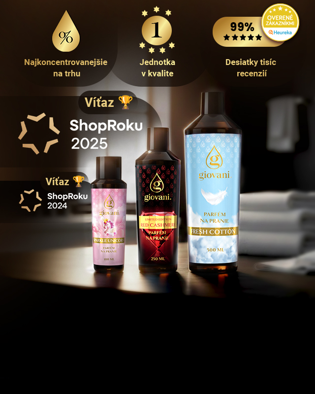 Luxusné parfémy na pranie Giovani