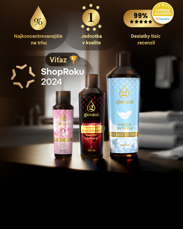 Luxusné parfémy na pranie Giovani